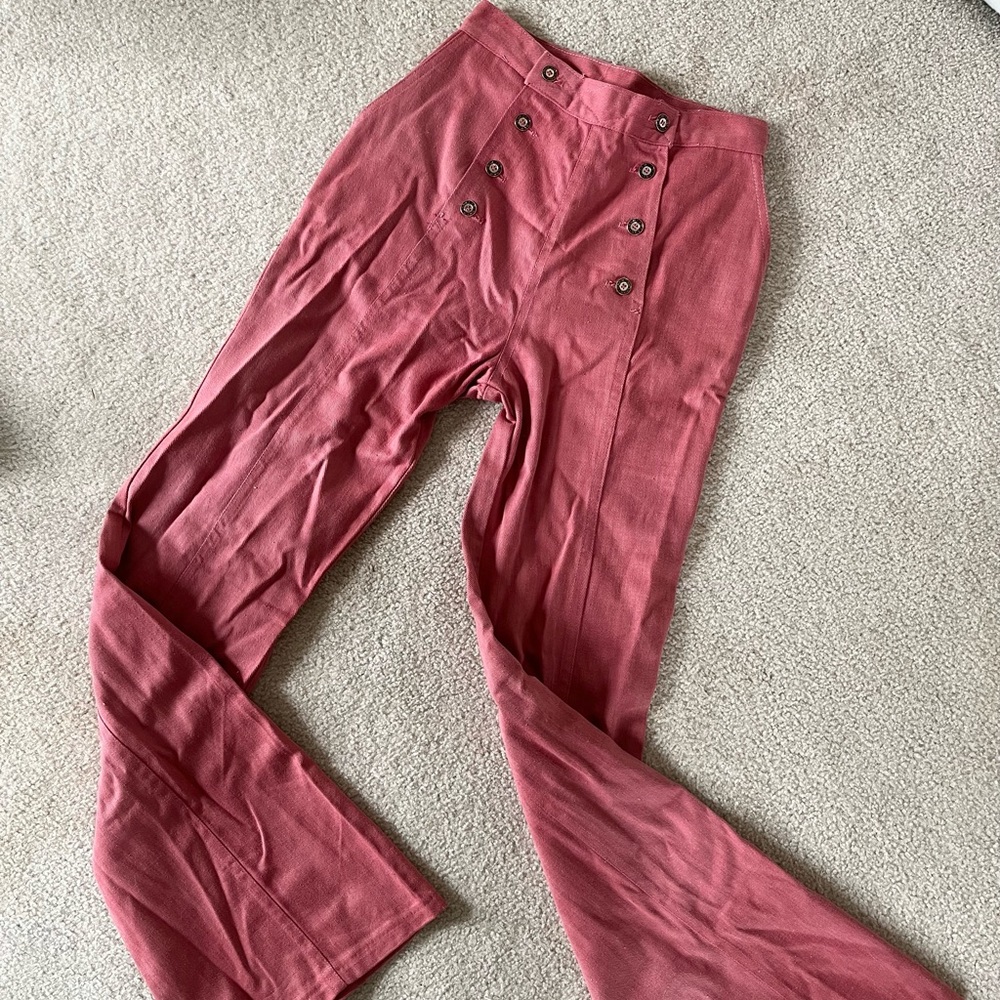 Vintage High Waisted Bell Bottom Flare Jeans